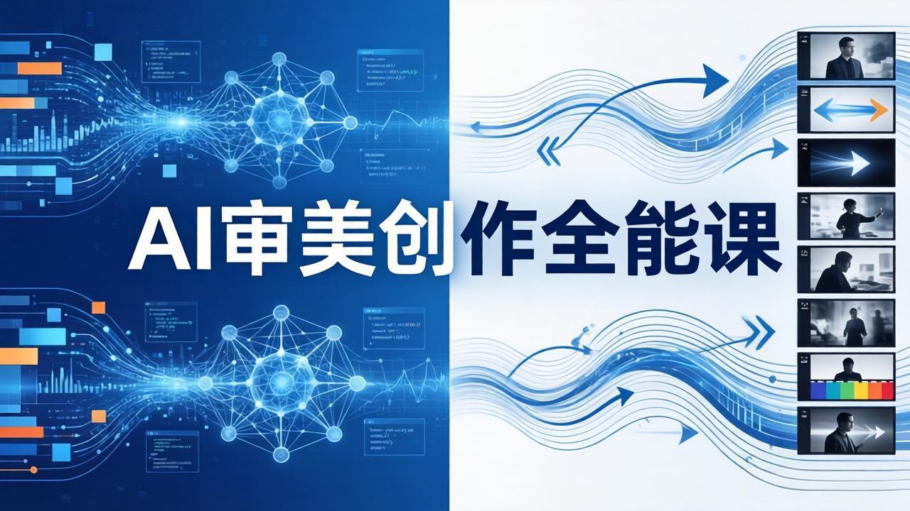 AI审美创作全能课：MJ+Seedance+模型训练+影视分镜+编剧，一站式掌握AI艺术创作-柚子网创
