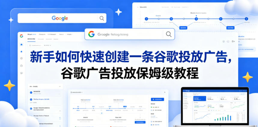 新手如何快速创建一条谷歌投放广告，谷歌广告投放保姆级教程-柚子网创
