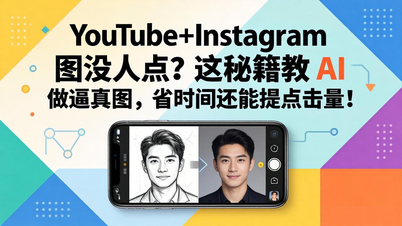 YouTube+Instagram图没人点？这秘籍教 AI 做逼真图，省时间还能提点击量-柚子网创