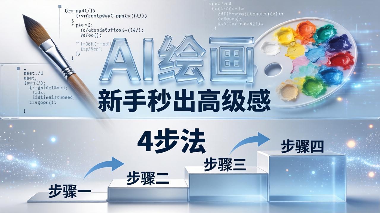 AI绘画入门别再硬磕了！即梦4步法：万能提示词公式+BRTR框架，新手秒出高级感-柚子网创